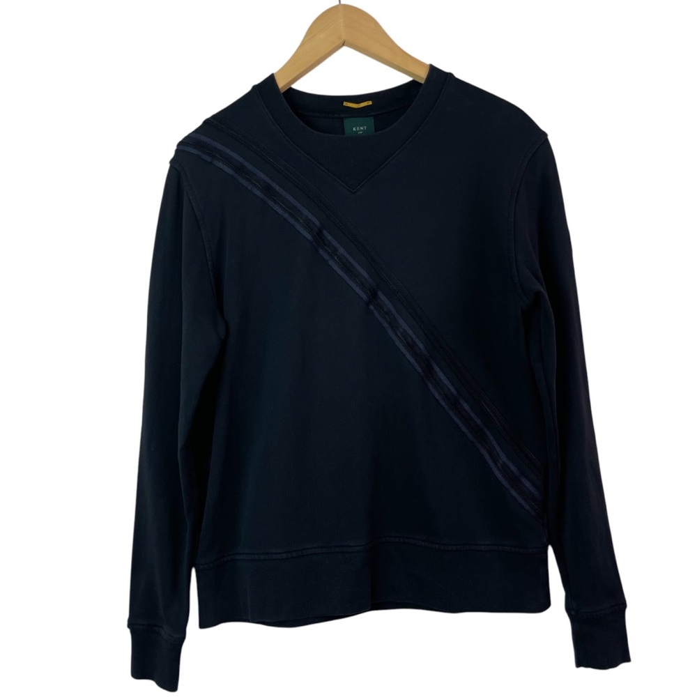 Kent & Curwen Men’s Black Crewneck Pullover Sweatshirt Casual SweaterSize Medium